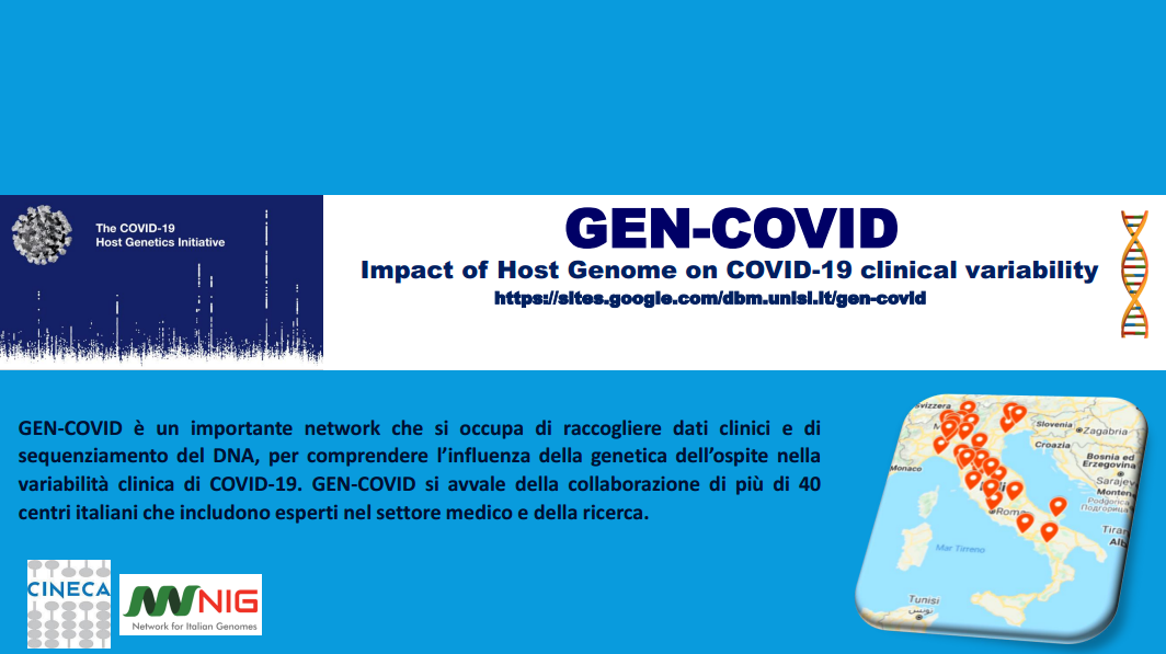 Il progetto GEN-COVID